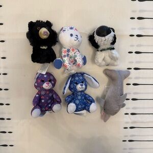 McDonald’s Plush Small Pet Toy - Assorted Colors (Blue, Purple, White)